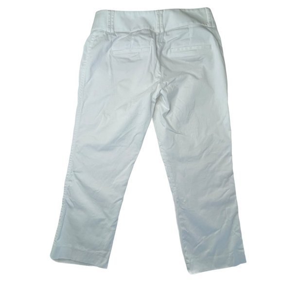 Express Women's‎ White Cropped 4 - Picture 7 of 9